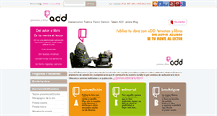 Desktop Screenshot of addeditorial.com